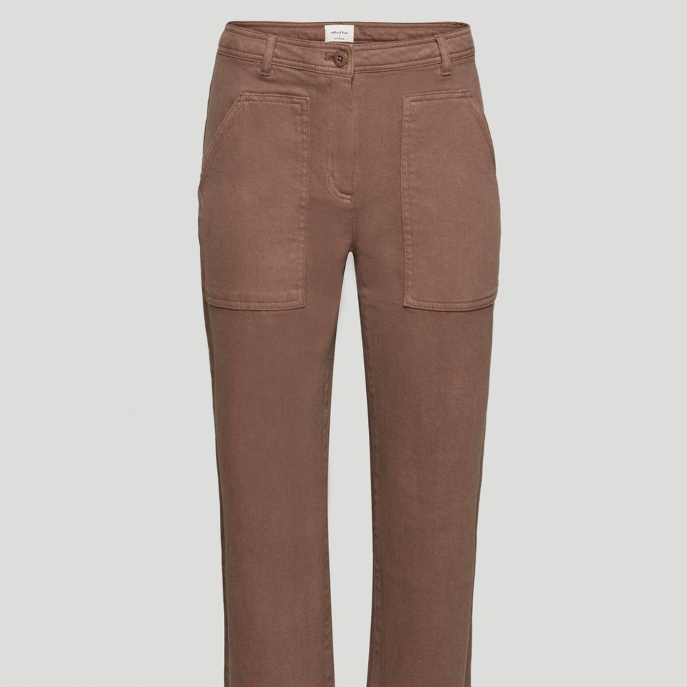 Aritizia Modern Utility Pant in Deep Taupe